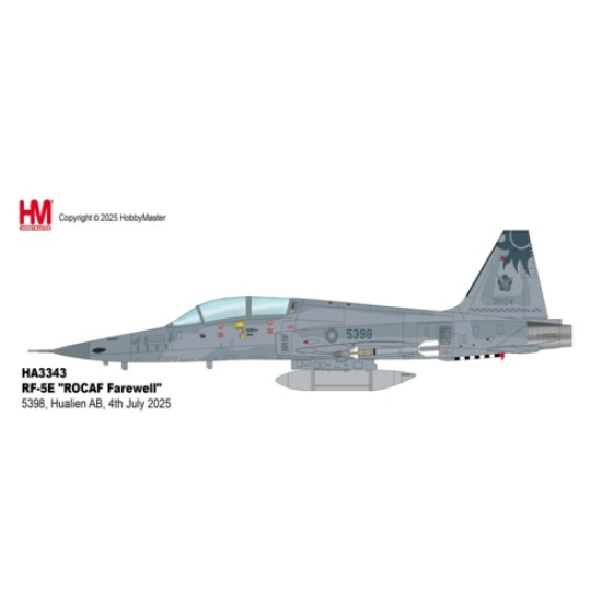 1/72 F-5F ROCAF FAREWELL 5398, HUALIEN AB, 4TH JULY 2025