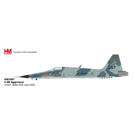 HA3387 - 1/72 F-5E AGGRESSOR - 01557, NELLIS AFB, APRIL 2025