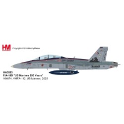 HA3593 - 1/72 F/A-18D US MARINES 250 YEARS - 164874, VMFA-112, US MARINES, 2025 HA3593 - 1/72 F/A-18D US MARINES 250 YEARS - 164874, VMFA-112, US MARINES, 2025