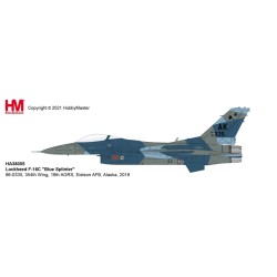 HA38005 - 1/72 LOCKHEED F-16C BLUE SPLINTER 86-0335, 354TH WING, 18TH AGRS, EIELSON AFB,  ALASKA, 2018 HA38005 - 1/72 LOCKHEED F-16C BLUE SPLINTER 86-0335, 354TH WING, 18TH AGRS, EIELSON AFB,  ALASKA, 2018