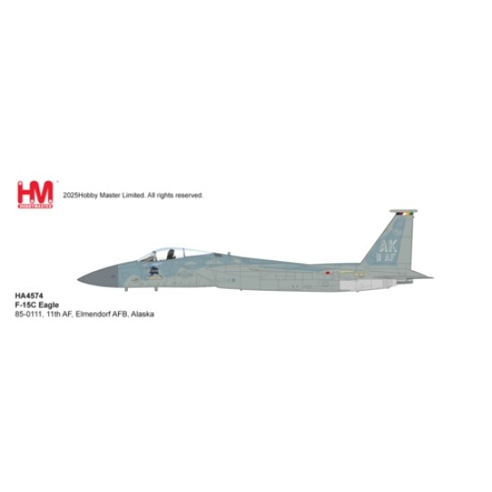 HA4574 - 1/72 F-15C EAGLE 85-0111, 11TH AF, ELMENDORF AFB, ALASKA HA4574 - 1/72 F-15C EAGLE 85-0111, 11TH AF, ELMENDORF AFB, ALASKA