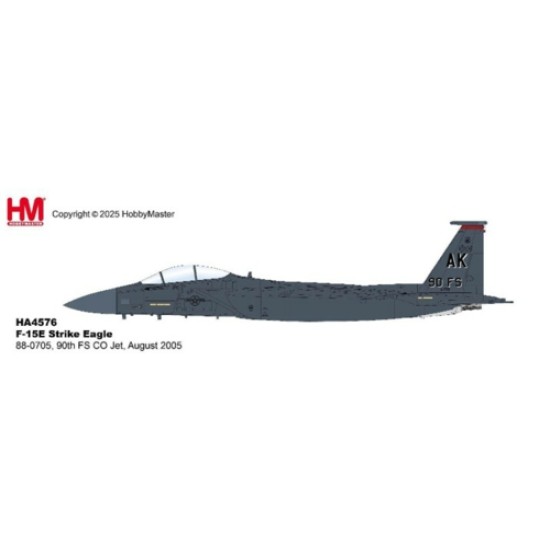 1/72 F-15E STRIKE EAGLE 88-0705, 90TH FS CO JET, AUGUST 2005