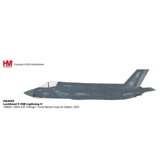 HA4620 - 1/72 F-35B LIGHTNING II  169920, VMFA-225 VIKINGS, YUMA MARINE CORPS AIR STATION, 2023