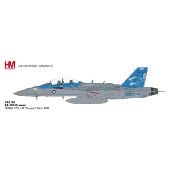 1/72 EA-18G GROWLER 168256, VAQ-139 COUGARS, USN, 2025