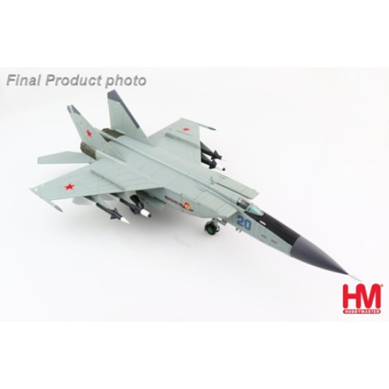 1/72 MIG-25PDS 50TH ANNIVERSARY OF OCT BLUE 20 146TH GFAR VASILKOV 1990 HA5610