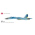 HA6027 - 1/72 SU-27 FLANKER B, BLUE 21, UKRAINIAN AIR FORCE, (WITH 2 X JDAM-ER GLIDING BOMBS)