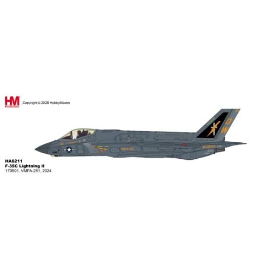 HA6211 - 1/72 F-35C LIGHTNING II 170501, VMFA-251, 2024