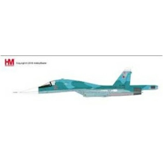 1/72 SU-34 FULLBACK FIGHTER BOMBER BORT NO.10 O.PESHKOV COMM