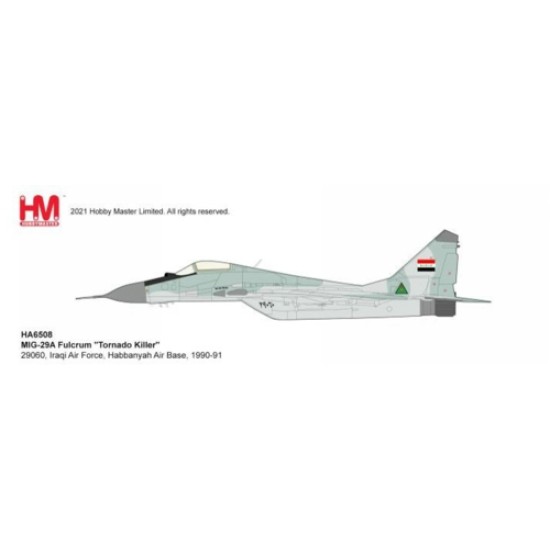 1/72 MIG-29A FULCRUM 29060, IRAQI AIR FORCE, HABBANYAH AIR B