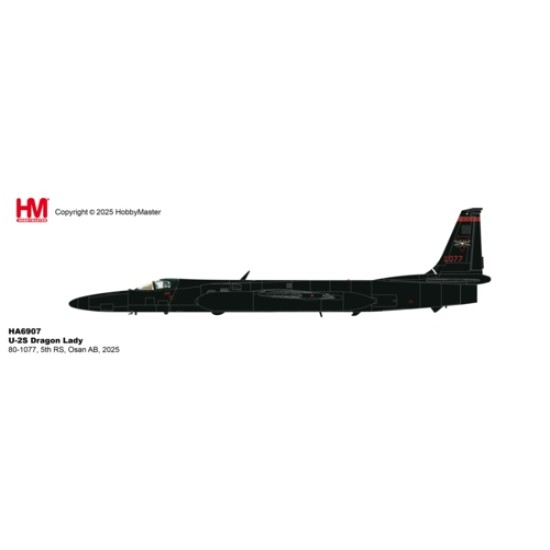HA6907 - 1/72 U-2S DRAGON LADY, 80-1077, 5TH RS, OSAN AB, 2025