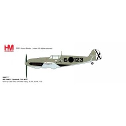 1/48 BF 109E-3 SPANISH CIVIL WAR FLOWN BY OBLT. HANS SCHMOLL