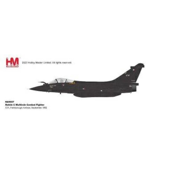 1/72 RAFALE C MULTIROLE COMBAT FIGHTER C01, FARNBOROUGH AIRSHOW, SEPTEMBER 1992