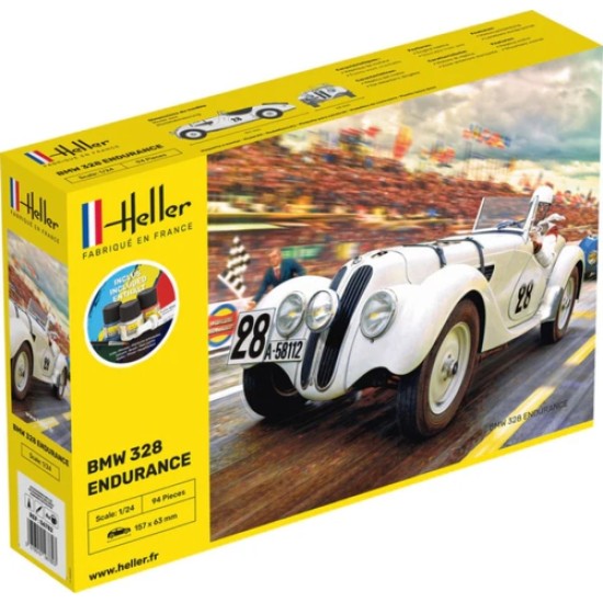 1/24 GIFT SET BMW 328 ENDURANCE (PLASTIC KIT)