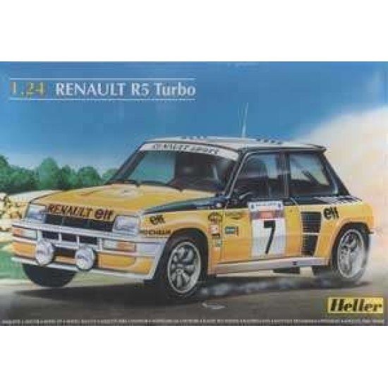 1/24 RENAULT R5 TURBO (PLASTIC MODEL KIT) 80717 1/24 RENAULT R5 TURBO (PLASTIC MODEL KIT) 80717