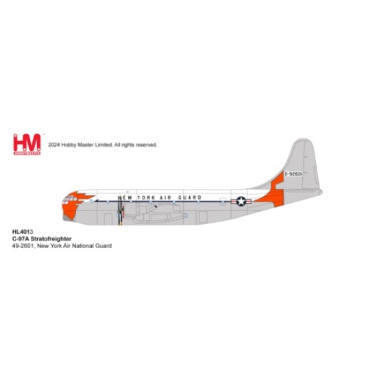 HL4013 - 1/72 C-97A STRATOFREIGHTER 49-2601, NEW YORK AIR NATIONAL GUARD