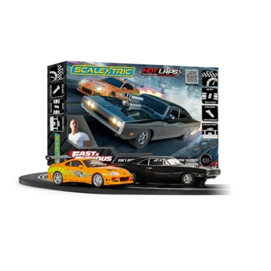 SCALEXTRIC FAST AND FURIOUS HOT LAPS RACE SET