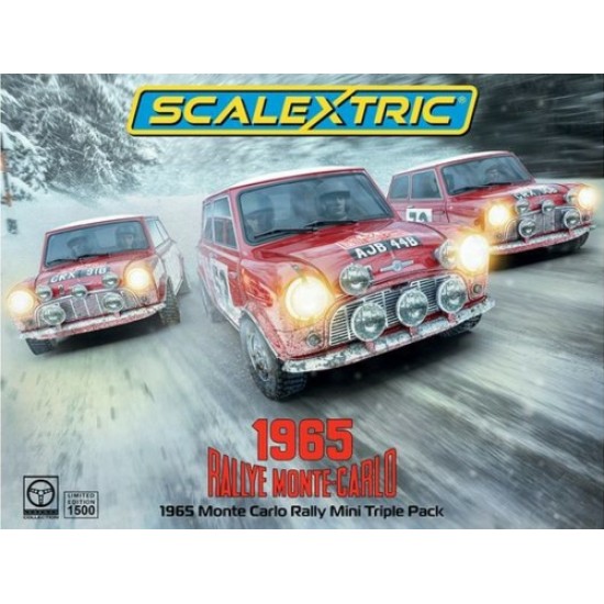 1/32 1965 MONTE CARLO RALLY MINI TRIPLE PACK