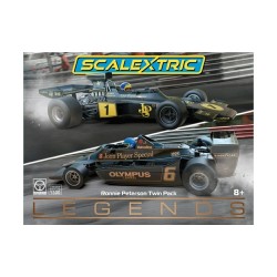 1/32 SCALEXTRIC RONNIE PETERSON TWIN PACK LOTUS 72 AND 79