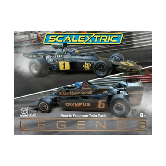 1/32 SCALEXTRIC RONNIE PETERSON TWIN PACK LOTUS 72 AND 79