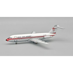 1/200 DAN-AIR LONDON BAC 111-401AK ONE-ELEVEN G-AXCP POLISHED WITH STAND 1/200 DAN-AIR LONDON BAC 111-401AK ONE-ELEVEN G-AXCP POLISHED WITH STAND