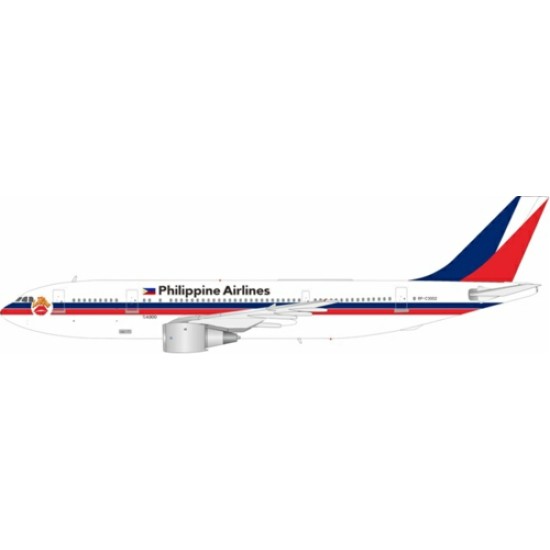 1/200 PHILIPPINE AIRLINES AIRBUS A300B4-103 RP-C3002 WITH STAND