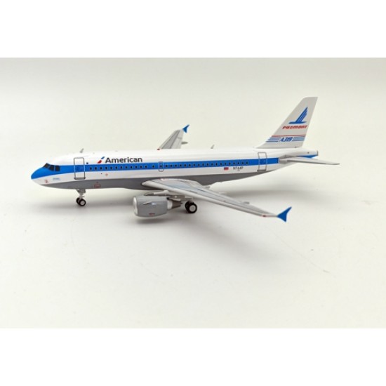 1/200 AMERICAN AIRLINES (PIEDMONT) A319-112 N744P WITH STAND IF319AA744