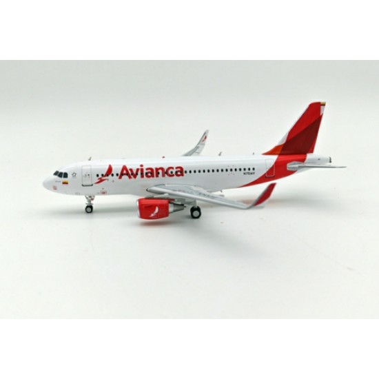 1/200 AVIANCA AIRBUS A319-115 N751AV WITH STAND IF319AV0423