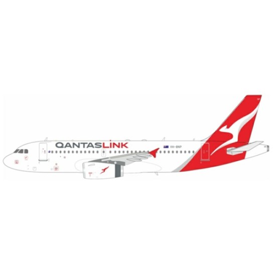 1/200 QANTASLINK (NETWORK AVIATION) AIRBUS A319-132 VH-8NP WITH STAND