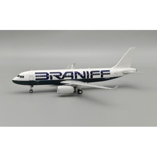 1/200 BRANIFF INTERNATIONAL AIRWAYS AIRBUS A320-231 N902BN WITH STAND LIMITED