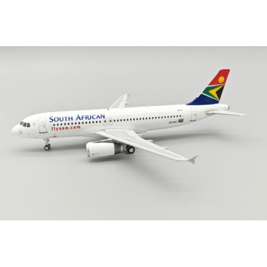 1/200 SOUTH AFRICAN AIRWAYS AIRBUS A320-232 ZS-SZC WITH STAND LTD 120 MODELS 1/200 SOUTH AFRICAN AIRWAYS AIRBUS A320-232 ZS-SZC WITH STAND LTD 120 MODELS