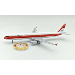 1/200 AMERICAN AIRLINES AIRBUS A321-231 N582UW WITH STAND AND COLLECTORS COIN