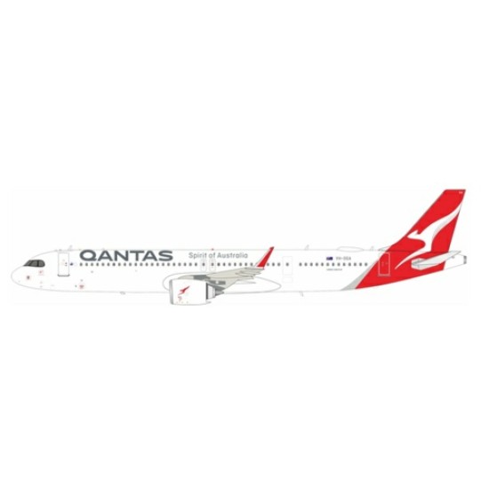 1/200 QANTAS AIRBUS A321-271NY VH-OGA WITH STAND 1/200 QANTAS AIRBUS A321-271NY VH-OGA WITH STAND