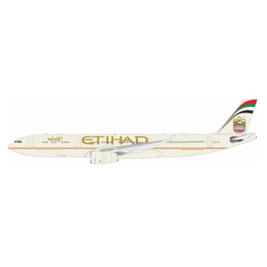 1/200 ETIHAD AIRWAYS AIRBUS A330-343 A6-AFE WITH STAND