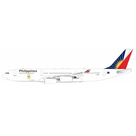 1/200 PHILIPPINE AIRLINES AIRBUS A340-211 F-OHPH WITH STAND LIMITED 72 MODELS