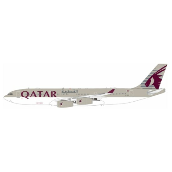 1/200 QATAR AIRWAYS AIRBUS A340-211 A7-HHK WITH STAND