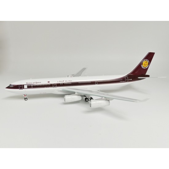 1/200 QATAR AIRWAYS A340-211 A7-HHK WITH STAND IF342QT0323