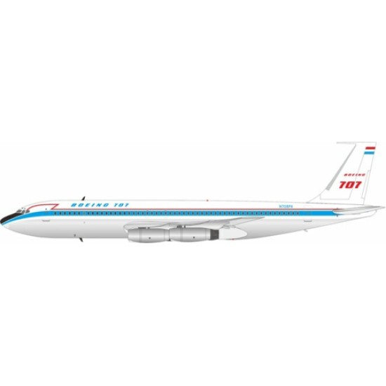 1/200 BOEING 707-121 N708PA POLISHED WITH STAND