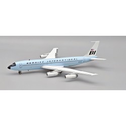 1/200 BOEING 707-227 SUPER JET N7072 - LIGHT SKY BLUE WITH STAND