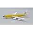 IF720BN0625 - 1/200 BOEING 720-027 SUPER JET BRANIFF 720 N7077 - OCHRE WITH STAND