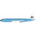 1/200 BOEING 720-027 SUPER JET BRANIFF 720 N7078 - DARK BLUE WITH STAND