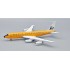 IF720BN0925 - 1/200 BOEING 720-027 SUPER JET BRANIFF 720 N7080 - ORANGE WITH STAND