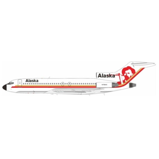 1/200 ALASKA AIRLINES BOEING 727-90C N798AS WITH STAND