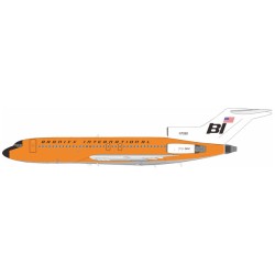 1/200 BRANIFF INTERNATIONAL 727-162 N7282 - ORANGE WITH STAND