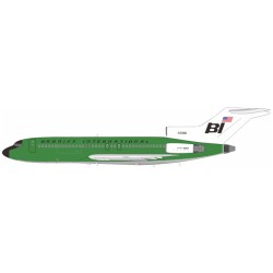 1/200 BRANIFF INTERNATIONAL 727-27C N7296 - PANAGRA GREEN WITH STAND