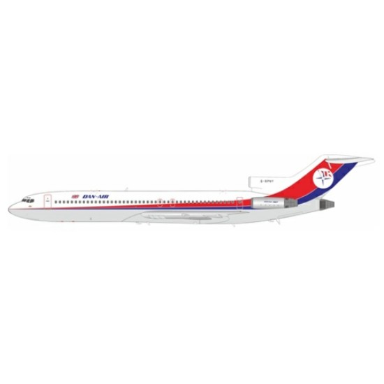 1/200 DAN-AIR LONDON BOEING 727-200 G-BPNY WITH STAND