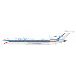 1/200 UNITED AIRLINES BOEING 727-222 N7630U WITH STAND