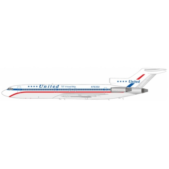 1/200 UNITED AIRLINES BOEING 727-222 N7630U WITH STAND
