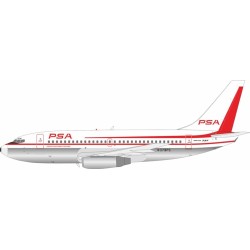 1/200 PSA BOEING 737-200 N378PS POLISHED WITH STAND IF732PSA0725P 1/200 PSA BOEING 737-200 N378PS POLISHED WITH STAND IF732PSA0725P