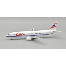 1/200 CSA - CZECH AIRLINES BOEING 737-4Y0 OK-WGG WITH STAND