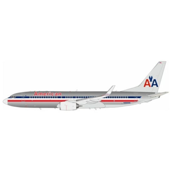 1/200 AMERICAN AIRLINES BOEING 737-823 N889NN POLISHED WITH STAND 1/200 AMERICAN AIRLINES BOEING 737-823 N889NN POLISHED WITH STAND